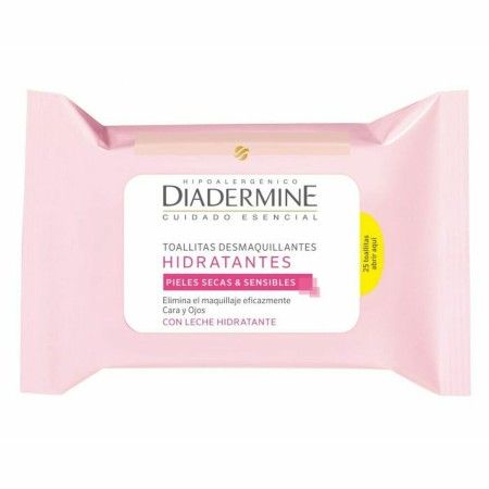Salviette Struccanti Diadermine Idratante 25 Unità di Diadermine, Detergenti ed esfolianti - Rif: M0122050, Prezzo: 6,71 €, S...