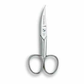 Nail Scissors 3 Claveles Carbon steel Curved 4,5" Curve by 3 Claveles, Nail Scissors - Ref: S7923744, Price: 17,27 €, Discoun...