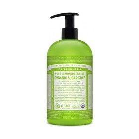 Savon liquide Dr Bronner's Lemongrass Lime 710 ml de Dr Bronner's, Gels et savons - Réf : M0115974, Prix : 22,74 €, Remise : %