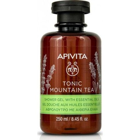 Gel Doccia Apivita Tonic Mountain Tea 250 ml di Apivita, Bagnoschiuma, docciaschiuma e gel doccia - Rif: M0120448, Prezzo: 11...