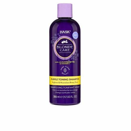 Shampoing Neutraliseur de Couleur HASK Blone Care Cheveux blonds (355 ml) de HASK, Shampooings - Réf : S05103639, Prix : 12,0...