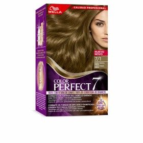 Teinture permanente Wella Color Perfect 7 Nº 7/1 Cheveux gris Blond cendre 60 ml de Wella, Coloration permanente - Réf : S051...