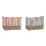 Nécessaire de Viagem Home ESPRIT Cinzento Coral 25 x 7 x 15 cm (2 Unidades) de Home ESPRIT, Estojo de viagem - Ref: S3055461,...