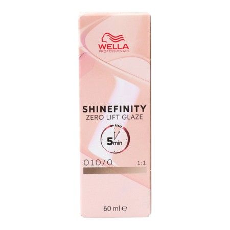 Teinture permanente Wella Shinefinity Color Nº 010/0 60 ml de Wella, Coloration permanente - Réf : S4261536, Prix : 12,98 €, ...