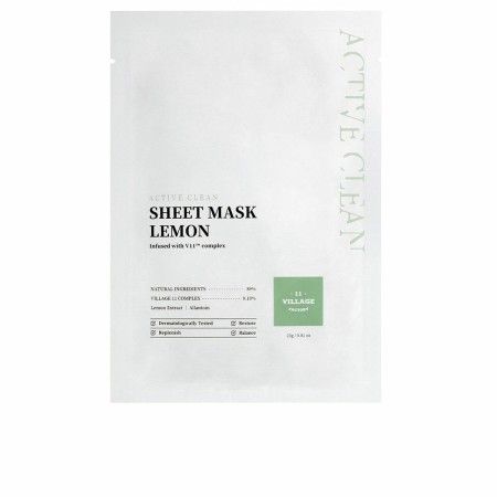 Máscara Facial Village 11 Factory Active Clean Lemon 23 g de Village 11 Factory, Máscaras faciais - Ref: S05117078, Preço: €6...