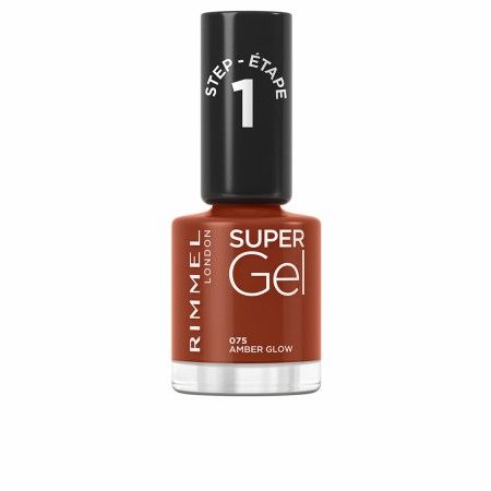 Pintaúñas Rimmel London Super Gel Nº 075 Amber glow 12 ml de Rimmel London, Esmaltes en gel - Ref: S05121434, Precio: 8,10 €,...
