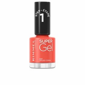 nail polish Rimmel London Super Gel Nº 047 Spiced coral 12 ml by Rimmel London, Gel Polish - Ref: S05121438, Price: 8,06 €, D...