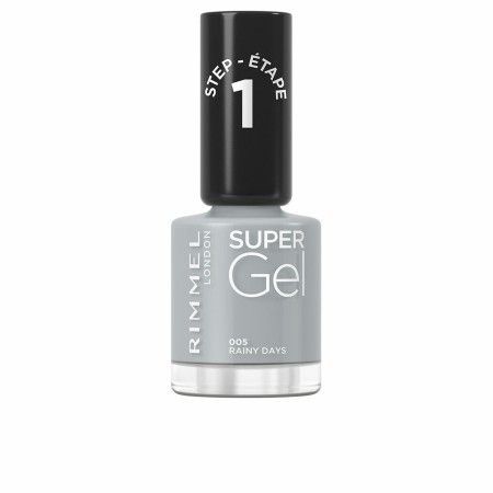 smalto Rimmel London Super Gel Nº 005 Rainy days 12 ml di Rimmel London, Smalti in gel - Rif: S05121440, Prezzo: 8,10 €, Scon...