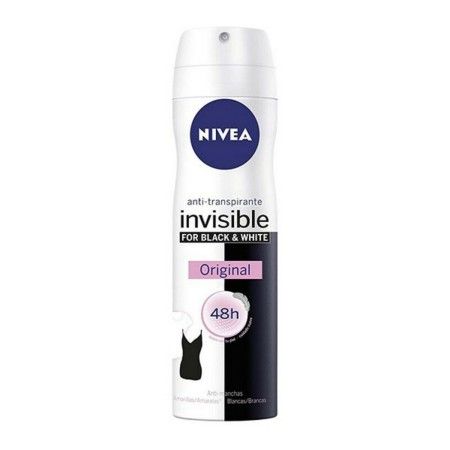 Spray déodorant Black & White Invisible Nivea (200 ml) de Nivea, Déodorants et anti-transpirants - Réf : S0542402, Prix : 5,3...