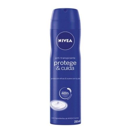Deodorante Spray Protege & Cuida Nivea (200 ml) di Nivea, Deodoranti - Rif: S0542430, Prezzo: 5,40 €, Sconto: %