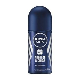 Roll-On Deodorant Men Protege & Cuida Nivea (50 ml) by Nivea, Deodorants & Anti-Perspirants - Ref: S0542434, Price: 4,49 €, D...