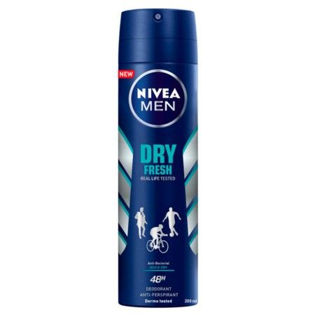 Desodorante en Spray Dry Fresh Nivea (200 ml) de Nivea, Desodorantes - Ref: S0563717, Precio: 5,08 €, Descuento: %
