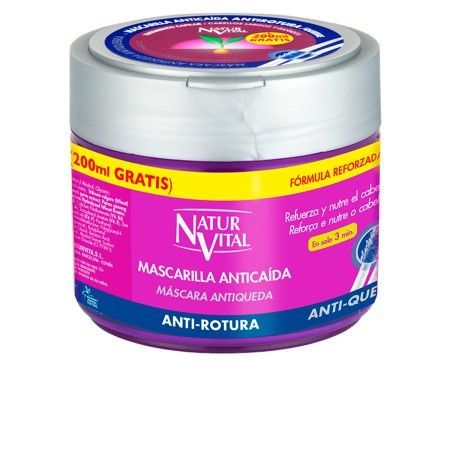 Máscara Capilar Antiqueda Naturaleza y Vida Mascarilla Anticaída (500 ml) 500 ml de Naturaleza y Vida, Produtos para queda do...
