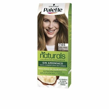 Teinture permanente Schwarzkopf Palette Natural Nº 7.65 de Schwarzkopf, Coloration permanente - Réf : S0596920, Prix : 6,03 €...