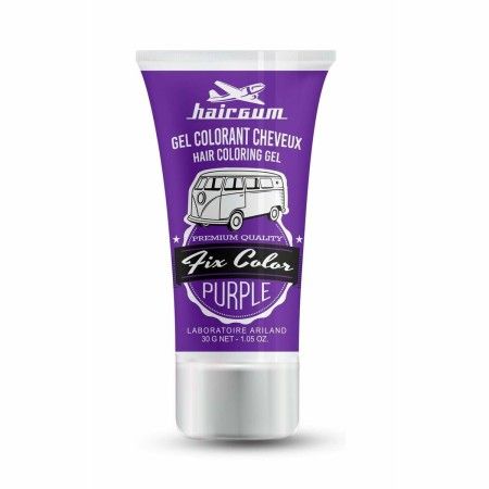 Coloração Não Permanente Hairgum Fix Color Roxo Gel Fixador (30 ml) de Hairgum, Coloração semipermanente - Ref: S0598743, Pre...