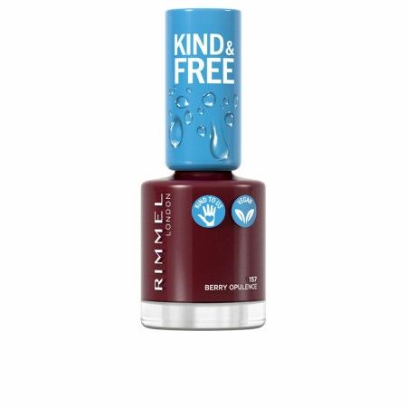 smalto Rimmel London Kind & Free 157-berry opulence (8 ml) di Rimmel London, Smalti - Rif: S0598840, Prezzo: 7,02 €, Sconto: %