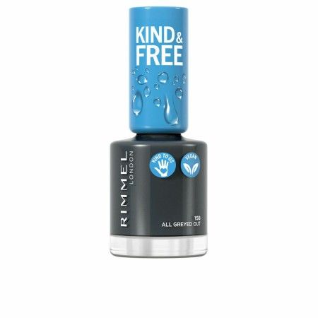 nail polish Rimmel London Kind & Free 158-all greyed out (8 ml) by Rimmel London, Polish - Ref: S0598841, Price: 7,34 €, Disc...