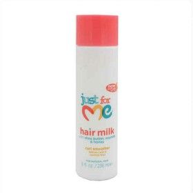 Haar-Lotion Just For Me Just For Me H/milk Curl Smoother Lockiges Haar (236 ml) von Just For Me, Haar- und Kopfhautpflege - R...