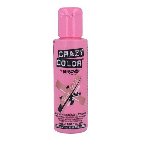 Tintura Semipermanente Pink Gold Crazy Color Nº 73 (100 ml) di Crazy Color, Colore semi permanente - Rif: S4247691, Prezzo: 7...