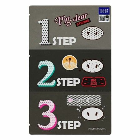Maschera Viso Peel Off Holika Holika Pig-clear Strong 3 Step di Holika Holika, Mascherine per il viso - Rif: S4513418, Prezzo...