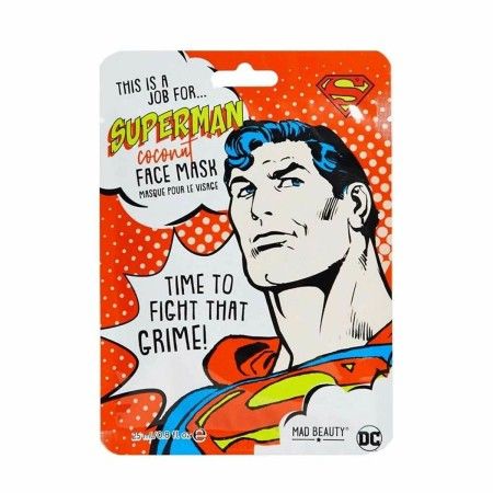 Maschera Viso Mad Beauty DC Superman (25 ml) di Mad Beauty, Mascherine per il viso - Rif: S4513517, Prezzo: 5,52 €, Sconto: %