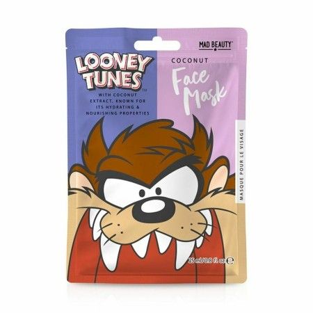 Máscara Facial Mad Beauty Looney Tunes Taz Coco (25 ml) de Mad Beauty, Máscaras faciais - Ref: S4513547, Preço: 5,52 €, Desco...