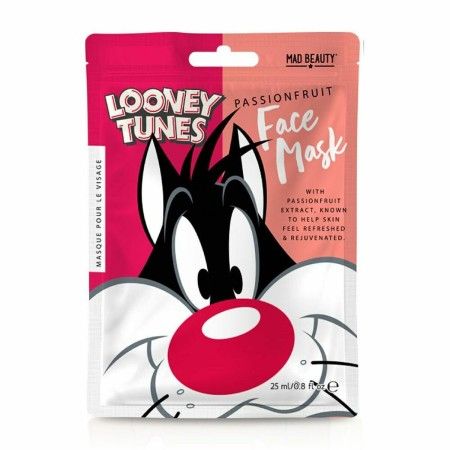 Maschera Viso Mad Beauty Looney Tunes Sylvester Frutto della Passione (25 ml) di Mad Beauty, Mascherine per il viso - Rif: S4...