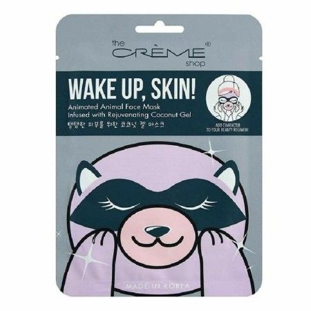 Facial Mask The Crème Shop Wake Up, Skin! Raccoon (25 g) by The Crème Shop, Face masks - Ref: S4513653, Price: 5,01 €, Discou...