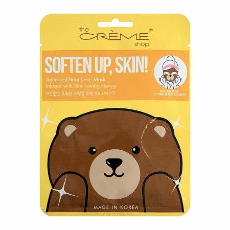 Maschera Viso The Crème Shop Soften Up, Skin! Bear (25 g) di The Crème Shop, Mascherine per il viso - Rif: S4513656, Prezzo: ...