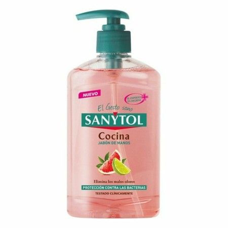 Sabonete de Mãos Líquido com Doseador Sanytol 280120 Cozinha 250 ml de Sanytol, Limpeza pessoal - Ref: S7921136, Preço: 5,78 ...
