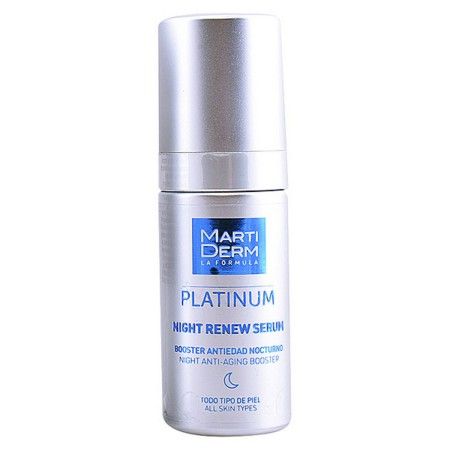 Night-time Anti-ageing Serum Martiderm Platinum Night Renew 30 ml by Martiderm, facial serum - Ref: M0121243, Price: 37,75 €,...