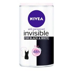 Desodorizante Roll-On Black & White Invisible Nivea (50 ml) de Nivea, Desodorizantes - Ref: S0542467, Preço: 4,53 €, Desconto: %