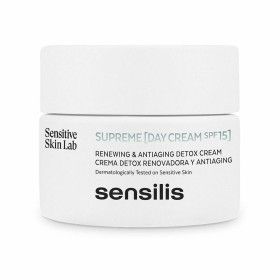 Anti-Aging-Tagescreme Sensilis Supreme Spf 15 50 ml von Sensilis, Feuchtigkeitscremes - Ref: S0597561, Preis: 40,36 €, Rabatt: %
