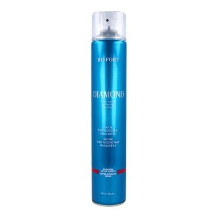 Lacca Fissaggio Extraforte Diamond Risfort Diamond Laca/Spray (750 ml) di Risfort, Lacche e spray per capelli - Rif: S4252675...
