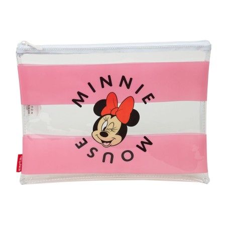 Busta Impermeabile Minnie Mouse Beach Rosa Trasparente di Minnie Mouse, Beauty Case da viaggio - Rif: S4311004, Prezzo: 6,37 ...