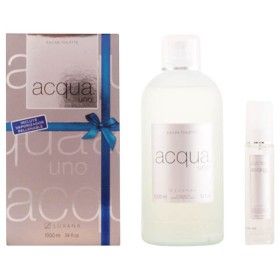 Conjunto de Perfume Mulher Acqua Uno Luxana (2 pcs) de Luxana, Conjuntos - Ref: S0508676, Preço: €33.90, Desconto: %