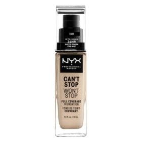 Base de Maquillage Crémeuse NYX Can't Stop Won't Stop Fair (30 ml) de NYX, Fonds de teint - Réf : S05102210, Prix : 17,42 €, ...