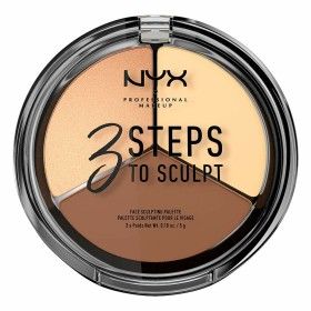Estojo de Maquilhagem NYX Steps To Sculpt 5 g de NYX, Jogos de maquilhagem - Ref: S05102265, Preço: 10,39 €, Desconto: %