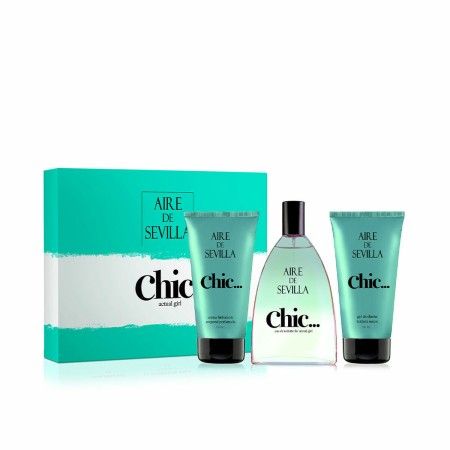 Set de Parfum Femme Aire Sevilla Chic… EDT 3 Pièces de Aire Sevilla, Sets - Réf : S05103473, Prix : 19,41 €, Remise : %