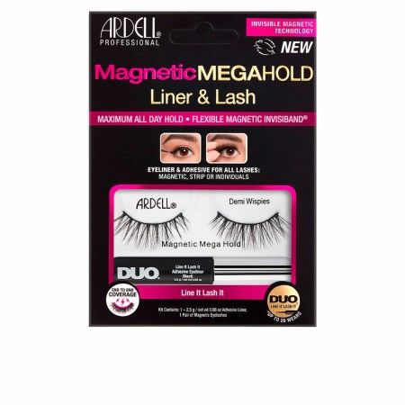 Lot de faux cils Ardell Magnetic Megahold Liner Lash (2 Unités) de Ardell, Yeux - Réf : S05104374, Prix : 14,65 €, Remise : %