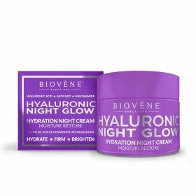 Crema Notte Biovène Hyaluronic Night Glow 50 ml di Biovène, Idratanti - Rif: S05107220, Prezzo: 4,82 €, Sconto: %