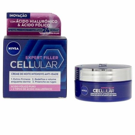 Nachtcreme Nivea Cellular Filler 50 ml von Nivea, Feuchtigkeitscremes - Ref: S05108834, Preis: 16,14 €, Rabatt: %