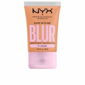 Base de Maquilhagem Fluida NYX Bare With Me Blur Nº 07- golden (30 ml) de NYX, Bases - Ref: S05109967, Preço: 11,44 €, Descon...