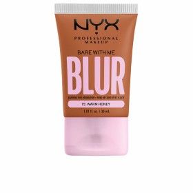 Base de Maquillaje Cremosa NYX Bare With Me Blur Nº 15 Warm honey 30 ml de NYX, Bases - Ref: S05109970, Precio: 10,48 €, Desc...