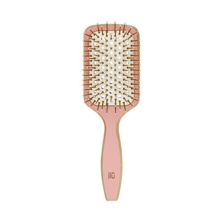 Detangling Hairbrush Ilū Bamboom Squared Pink by Ilū, Hairbrushes - Ref: S05110217, Price: 14,70 €, Discount: %