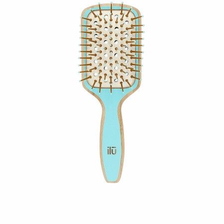 Cepillo Desenredante Ilū Bamboom Cuadrado Azul de Ilū, Cepillos para el pelo - Ref: S05110218, Precio: 12,97 €, Descuento: %