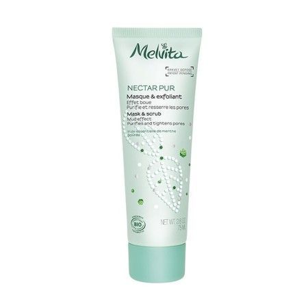 Maschera Esfoliante 2 in 1 Melvita Nectar Puro 75 ml di Melvita, peeling viso - Rif: S05110438, Prezzo: 17,97 €, Sconto: %