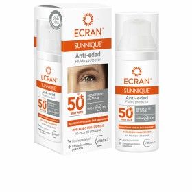 Latte Solare Fluido Ecran Ecran Sunnique SPF 50+ 50 ml di Ecran, Filtri solari - Rif: S05110732, Prezzo: 14,47 €, Sconto: %