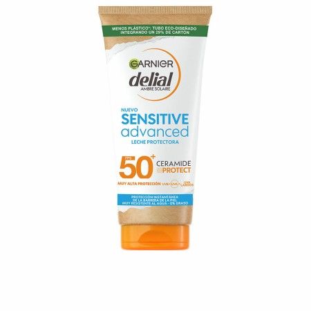 Leite Solar Garnier Sensitive Advanced Spf 50 (175 ml) de Garnier, Filtros solares - Ref: S05111012, Preço: 15,76 €, Desconto: %