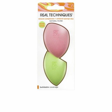 Make-up Sponge Real Techniques Miracle Complexion Airblend Limited edition (2 Units) by Real Techniques, Face - Ref: S0511287...